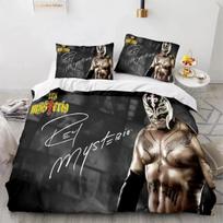 Imtynių žaidimas WWE EAW patalynės komplektas mados imtynės sportas amerikietiškas košmaras Cody Rhodes antklodės užvalkalas lovos antklodės komplektas 100x135cm-2pcs black