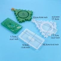 Picture Frame Resin Mould,Large,Christmas Tree Resin Mould,Picture Frame,Epoxy Resin Casting Mould,Unique,Resin Art Mould,Christmas Ornament Pack of 1 blue