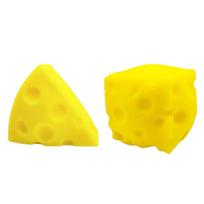 Minkštas sūrio lėtai kylantis žaislas-fidget, lėtai kylantis spaudžiamas kamuoliukas, streso mažinimui suaugusiems, jutiminis nerimo mažinimo žaislas