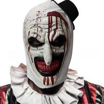 Terrifier Klouno Cosplay Kostiumas Siaubo Karnavalo Šventės Suknelė Skrybėlė Kaukė Žudikų Klounų Kombinezonas Helovino Cosplay Kostiumai Vaikams 130CM gray