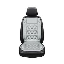 12V Heated Car Seat Cover 30-45w Fast Car Seat Heater Seat Protector 2 Gear Adjustable Breathable Auto Interior Accessories Univ black