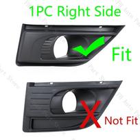 For Citroen C4 Picasso Car Front Bumper Fog Lamp Light Trim Grille Cover Frame Lid Bezel Hood 1pc right black