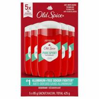 Old Spice High Endurance Deodorant 5-Piece Set white