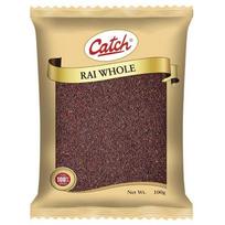Catch Mustard Whole Spice 100g Premium Rai Seeds for Cooking and Pickling Enhances Flavor Aroma in Curries and Vegetable Dishes beige