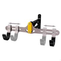 Bicycle Wall Rack Holder Metal Adjustable Angle of Adjusted Sturdy gray