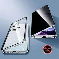 Magnetinis Anti-Peep Privacy dėklas skirtas Xiaomi 15T 15 14 Pro/ Ultra Redmi Note 15 14 13 Pro/ Pro+ 5G su grūdinto stiklo apsauginiu dangteliu Telefonų apsauginiai kampai Redmi Note 14 Pro 5G