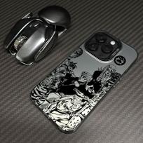 J-JoJos Bizarre Adventure telefono dėklas iPhone 17 16e 16 15 14 13 12 11 mini Pro Max X XR 8 Air Plus apsaugai nuo kritimo, matinis galinis dangtelis iPhone XSMax