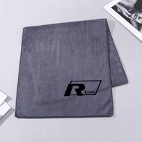 Car Microfiber Wash Towel Wipe Drying Cloth Cleaning Tool For Volkswagen VW GTI Polo Passat B6 Golf Tiguan T-ROC Jetta Arteon CC Ub7 gray