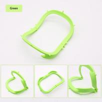 Foldable Dental Rubber Dam Frame Holder 1Pc Non-Toxic Plastic for Dental Clinic Surgical Operation A3 beige