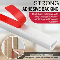 D-Type Silicone Seal Strip for Doors and Windows: Soundproof, Shockproof, Windproof, Silent. White D 9*4mm 6m red