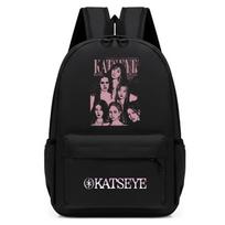 KATSEYE Korean Style Printed Kindergarten School Backpack for Kids Toddler Bookbag Lightweight Water-Resistant 60123-9 Number 1