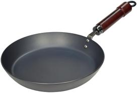 River Light Extreme Geležinė Stora Plokštė Keptuvė 28cm Geležies Nitrido Apdorojimas Suderinama su IH Atspari Rūdims Wokas Pagaminta Japonijoje K2328 juoda