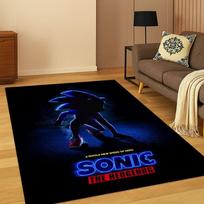 Klasikinis S-Sonic žaidimo animacinis ežiukas kilimas kilimėlis miegamajam svetainei sofai namų dekoravimui, vaikų zonos kilimėlis neslystantis grindų kilimėlis dovana 40x60cm brown