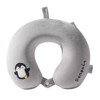 Cute Animal Memory Foam U-Shaped Neck Pillow gray