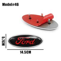 22.3cm 14.5cm Car Styling Logo Front Grille Emblem Rear Trunk Badge Accessories For Ford Mondeo MK2 MK4 F150 F250 F250 GT GT500 CVU1