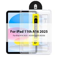 Tempered Glass For iPad Pro 11th 13 M4 M5 12.9 2025 Screen Protector A16 10th 9th 10 9 Generation Air 11 M3 M2 4 5 Mini 7 6 Film white
