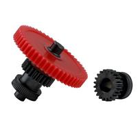 Extruder Gear Compatible with ELEGOO Neptune 4  Pro Plus Max Hardened Steel Dual Gear Kit One Shaft Design Precision įvairiaspalvis