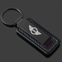 Metalinis automobilio raktų pakabukas Trys spalvos Anti-lost Raktų pakabukai Raktų laikikliai Mini Cooper One JCW F54 F55 F56 F57 F60 R50 R52 R53 svkjb33 black