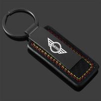 Metalinis automobilio raktų pakabukas Trys spalvos Anti-lost Raktų pakabukai Raktų laikikliai Mini Cooper One JCW F54 F55 F56 F57 F60 R50 R52 R53 svkjb33 gray