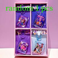 hot Cartoon K-pop Demon Hunters Slayer Charm Coil Notebook Adorable Girl High Quality Colorain Notebook Student Study Stationery purple