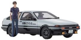 Kyosho Originalus Naujas Kinoteatrinė Versija Initial D Toyota Sprinter Trueno AE86 Takumi Fujiwara Figūrėlė Įtraukta Paruoštas Produktas 1/18 gray
