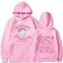 Melanie Martinez Cry Baby džemperis su gobtuvu vyrams, vintažiniai džemperiai, gatvės drabužiai, grafiniai džemperiai, flisinis gatvės drabužių komplektas M pink