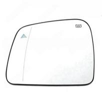Left Side Door Mirror Glass Lens For Jeep Grand Cherokee 11-21 With Heated Blind Spots Rearview Mirror 68082635AB As Shown Left side gray