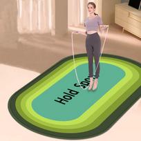 Neslystantis šokdynė ir jogos kilimėlis namų fitnesui – garsą izoliuojantis ir amortizuojantis 50x80 cm Silicone Bottom
