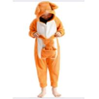 Vaikų gyvūnų kombinezonas pižama Cosplay kostiumas Helovino miego drabužiai 6 Years beige