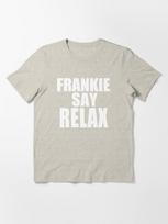 Frankie Goes to Hollywood Frankie Say Relax Essential T-Shirt L white