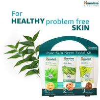 Himalaya Pure Skin Neem Facial Kit (Pack of 3) blue