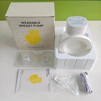 Nešiojamas elektrinis krūties siurblys Krūties pienas be rankų 1 pack balta