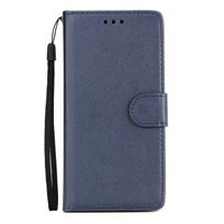P20Lite Odinis dėklas skirtas Huawei P20 Lite Dėklas skirtas Huawei P 20 P20 P30 Pro P30 Lite Viršelis Klasikinio stiliaus atverčiamas piniginės telefono dėklas for Huawei P20 Lite mėlyna