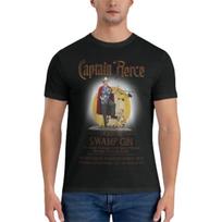 Captain Pierce Swamp Gin MASH T-Shirt L juoda