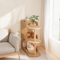 Living Room Crevice Storage Rack Bedroom Bedside Space Saving Storage Cabinet Clip Gap Storage Shelf Household Small Bookshelf beige