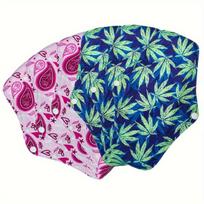 Daugkartiniai įklotai, 6 vnt,  Paisley+Leaf
