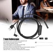 3 in 1 Endoscope HD Auto Repair Air Conditioning Duct Micro Camera Endoscope for Android Mobile Phone Computer gray