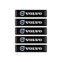 3D Epoxy Car Interior Exterior Decoration Sticker For Volvo XC60 XC40 V60 V40 XC90 XC70 V50 S60 V70 S90 AWD S80 V90 EX30 Rdesign black