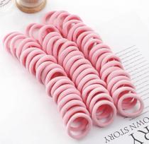 50/100PCS Nylon Elastic Hair Tie 5CM Rubber Band for Women Men Thin Hairbands Ponytail Holder Hair Accessories 50PCS violetinė