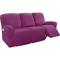 Aksominis recliner sofos užvalkalas svetainei, recliner kėdei, geras užvalkalas sofai, slipcover recliner kėdėms, 1 2 3 4 vietų sofos užvalkalas namams 1 Seat(22-33inch)