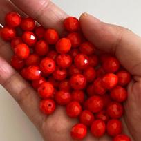 Stiklo karoliukai, 6mm/0.236inch ab 88pcs