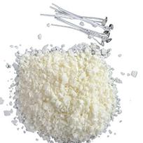 Aukščiausios Klasės Natūralus Sojų ir Bičių Vaško Granulės žvakėms., Beeswax 2000g + 10 Wax Cores