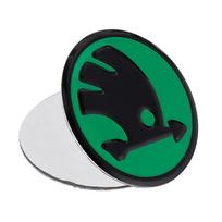 43/44mm Automobilio emblema Vairo centrinis lipdukas Stiliaus detalė SKODA Fabia Karoq Kodiaq Yeti Rapid Octavia A5 Superb usbn43