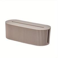 Large Capacity Cable Management Box Dustproof Multi-Functional Socket Board Organizer Box Durable With Lid Wire Storage Case