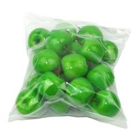 20pcs Simulation Fruit Foam Lemon Orange Photo Props Home Artificial Strawberry Shop Model for School Home Decorations green