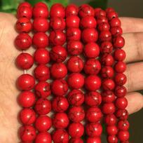 Turkio akmenukai, 6mm About 61pcs Beads