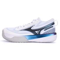 Mizuno Neo Jump Profesionaliems Treniruotėms Smūgius Sugeriantys Patvarūs Neslystantys Žemi Tinklinio Bateliai Unisex sportbačiai Sidabriniai Balti V1GA259951 39 white