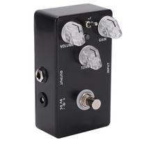 Gitara Efektų Pedalas Super Rat Tikras Bypass Iškraipymas Nešiojamas Reguliuojamas Instrumento Priedas black