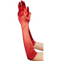 Juodai baltas raganos kostiumų rinkinys, įkvėptas Cruellos: Šalikas-apsiaustas, Dalmatininko perukas, Pirštinės, Karoliai, Šventinė suknelė. One Size red