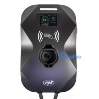 PNI KW11 WIFI 16A charging station, 11KW, for electric cars, 85V - 415V, three-phase, 7-pin Type2 cable, 3.5 inch screen